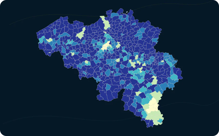 Anteil: Alter 75–79, 2026. Exakte amtliche Grenzen; fehlende Werte bleiben neutral.