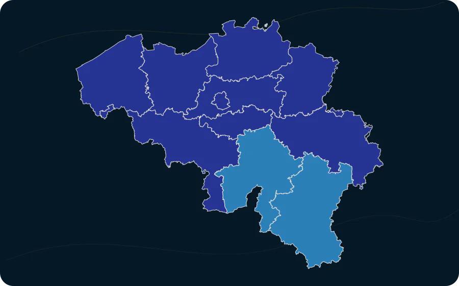 Haushalte mit Breitbandzugang, 2021. Exakte amtliche Grenzen; fehlende Werte bleiben neutral.