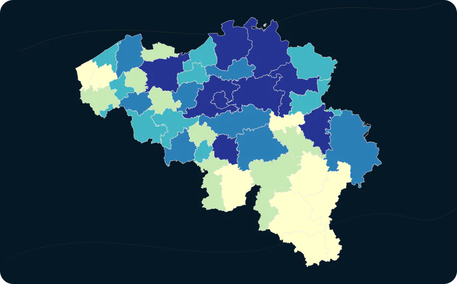 Todesfälle, 2022. Exakte amtliche Grenzen; fehlende Werte bleiben neutral.