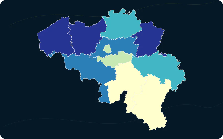 COVID-19-Tests, 2025-04-30. Exakte amtliche Grenzen; fehlende Werte bleiben neutral.