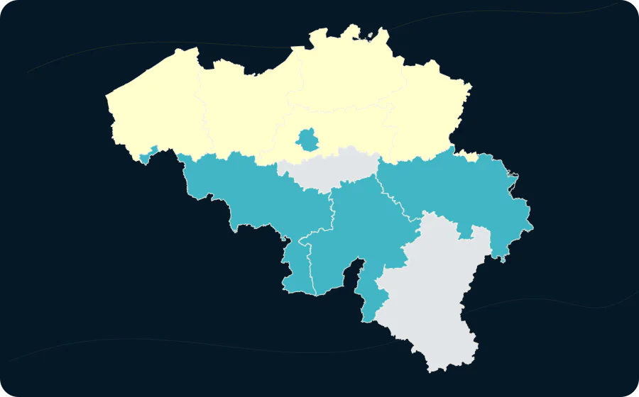 Junge Personen, die weder eine Beschäftigung haben noch in Ausbildung oder Studium tätig sind, nach NUTS-2-Region (NEET-Quoten) — Alter: 15 bis 24 Jahre, 2025. Exakte amtliche Grenzen; fehlende Werte bleiben neutral.