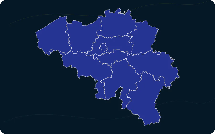 Bruttoinlandsprodukt (BIP) und Bruttowertschöpfung (BWS) in Volumen nach NUTS-2-Region — Volkswirtschaftlicher Posten: Bruttowertschöpfung, 2024. Exakte amtliche Grenzen; fehlende Werte bleiben neutral.