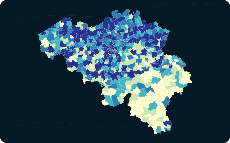 Steuererklärungen mit Einkommen, 2023. Exakte amtliche Grenzen; fehlende Werte bleiben neutral.