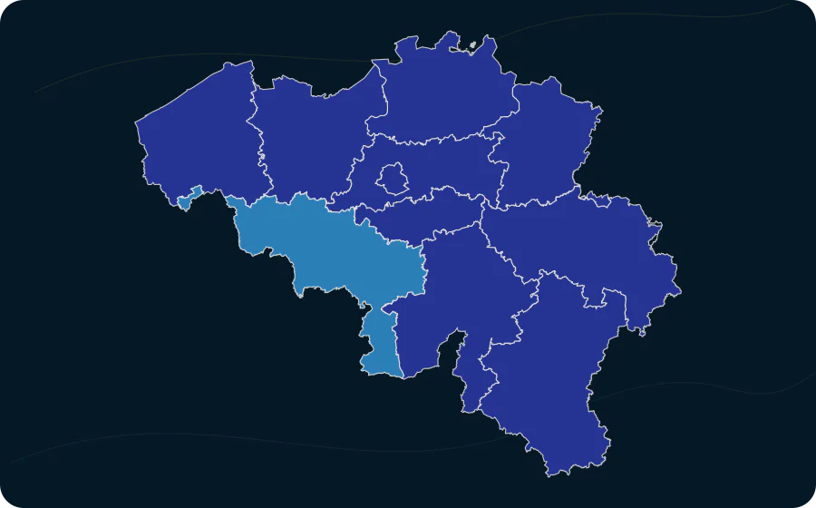 Einkommen der Haushalte nach NUTS-2-Region — Buchungsrichtung: Saldo, 2024. Exakte amtliche Grenzen; fehlende Werte bleiben neutral.