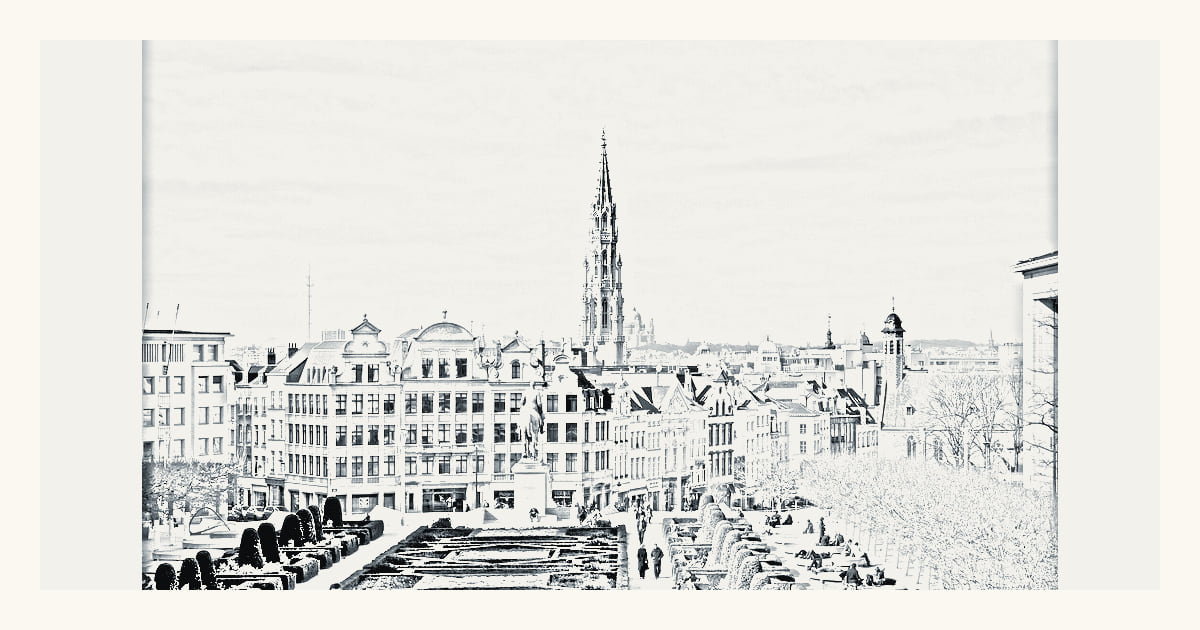 A documented local view of Brussels
