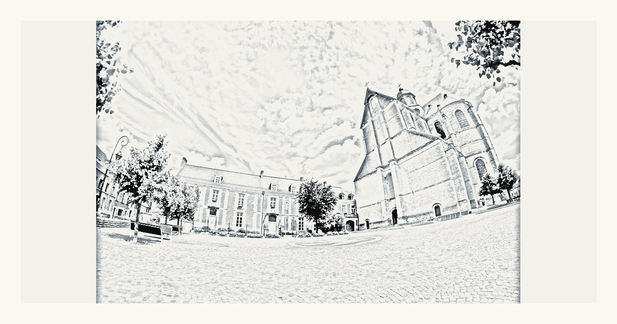 abbaye de Grimbergen, une vue locale documentée de Grimbergen