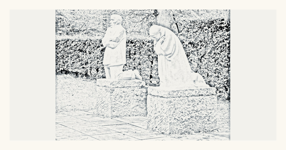 Vladslo German war cemetery, a documented local view of Diksmuide
