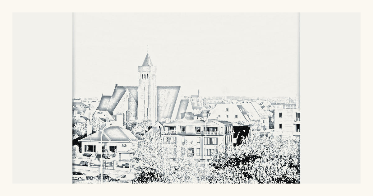 A documented local view of Bredene