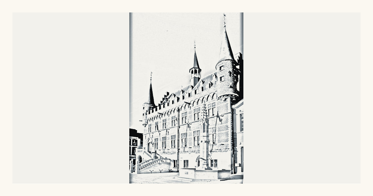 A documented local view of Geraardsbergen