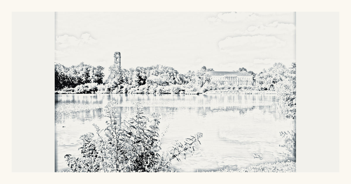 Ancienne abbaye de Cambron, une vue locale documentée de Brugelette