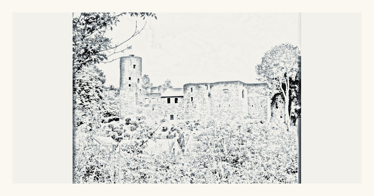 Une vue locale documentée de Burg-Reuland