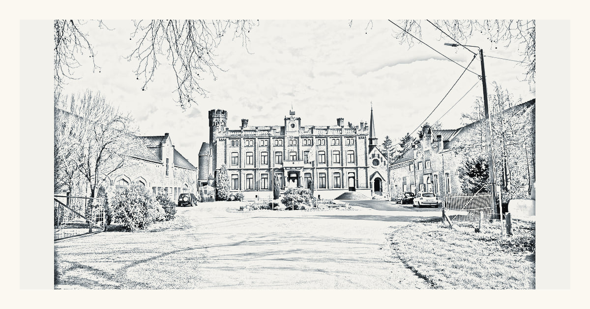Kasteel Sipernau, une vue locale documentée de Dilsen-Stokkem