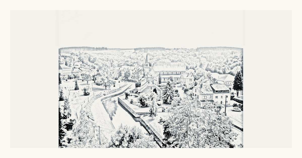 Une vue locale documentée de Houffalize