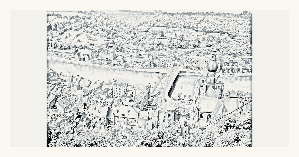 A documented local view of Dinant