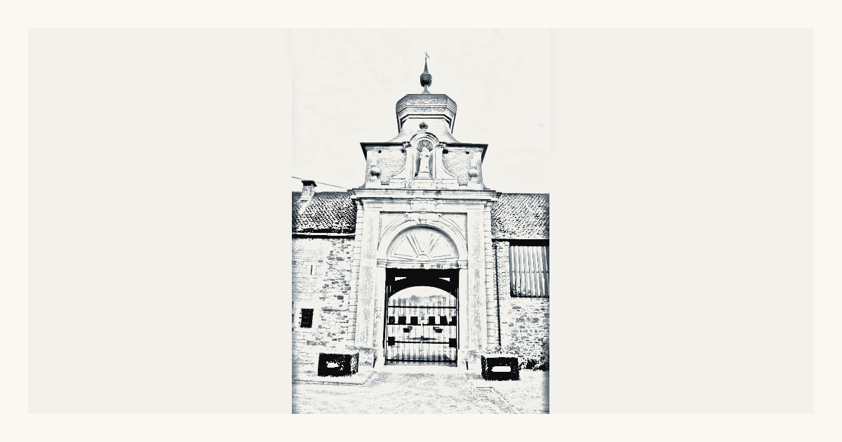 Grandpré Abbey, a documented local view of Gesves