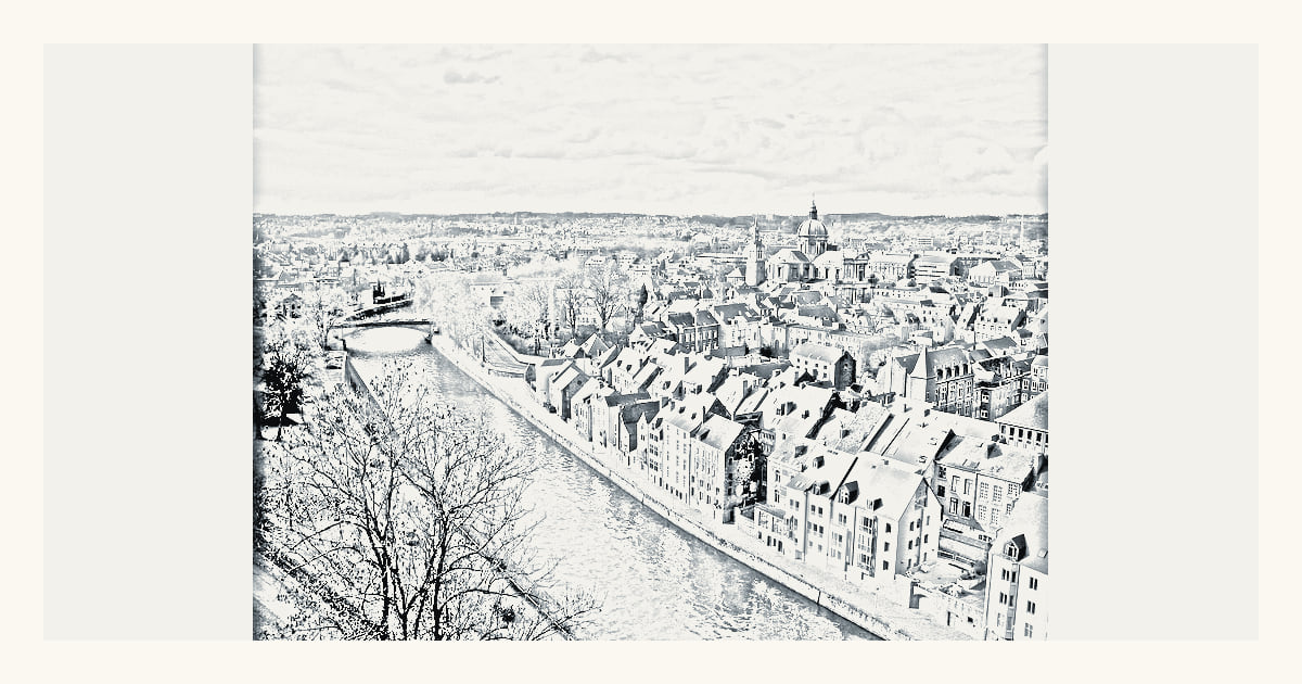 Une vue locale documentée de Namur